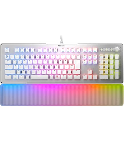 Amazon.co.jp: ROCCAT Vulcan 122 AIMO ROC-12-956-RD JP Mechanical
